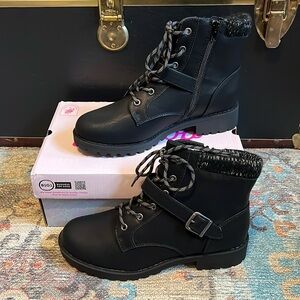 Jellypop Black Boots Savan 9.5 Wide